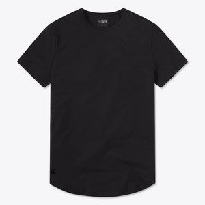 Cuts Clothing AO Curve-Hem tee - Black
